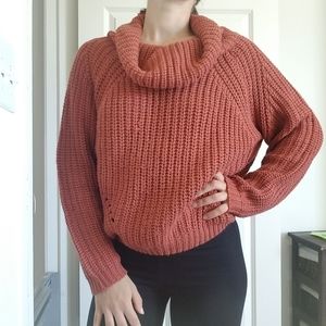 [Moon&Madison] Rust Colored Knit Sweater